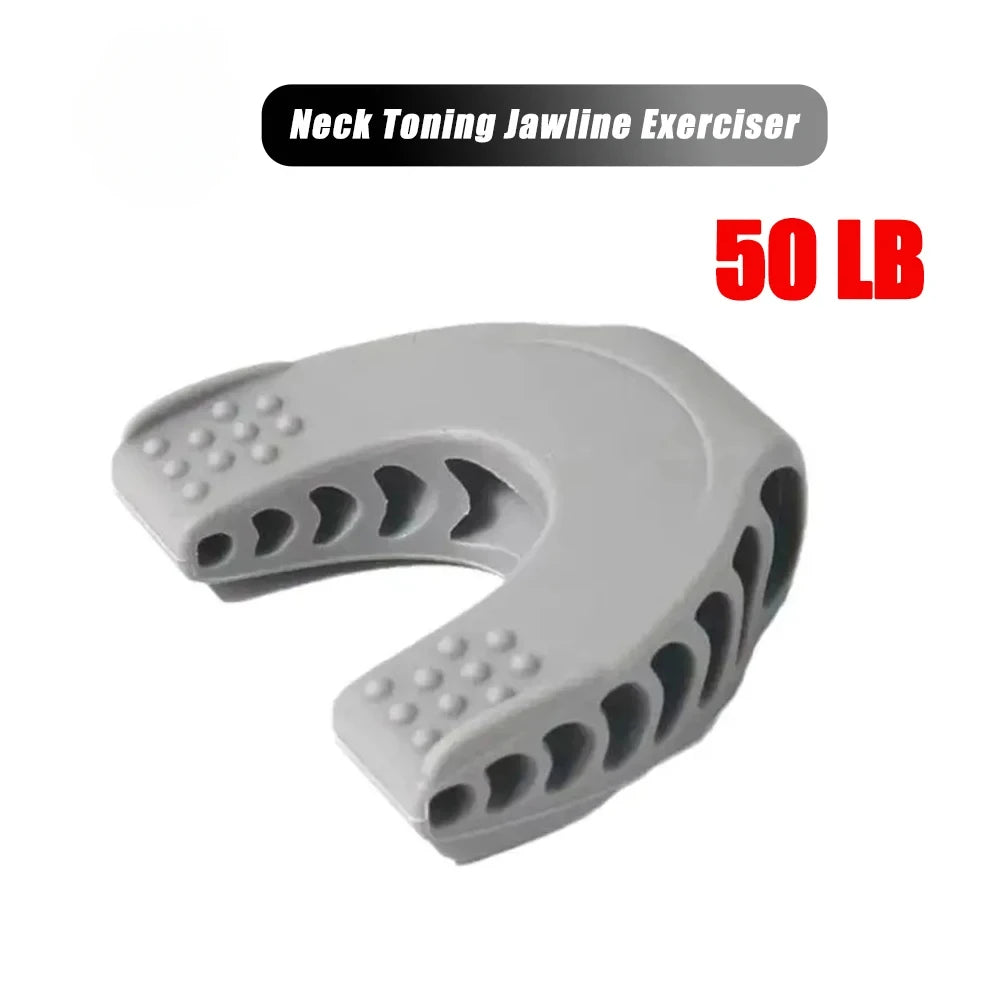 U-Shape Jaw Trainer™ – 3-Level Facial Sculpting & Toning Tool (40/50/60 lbs)