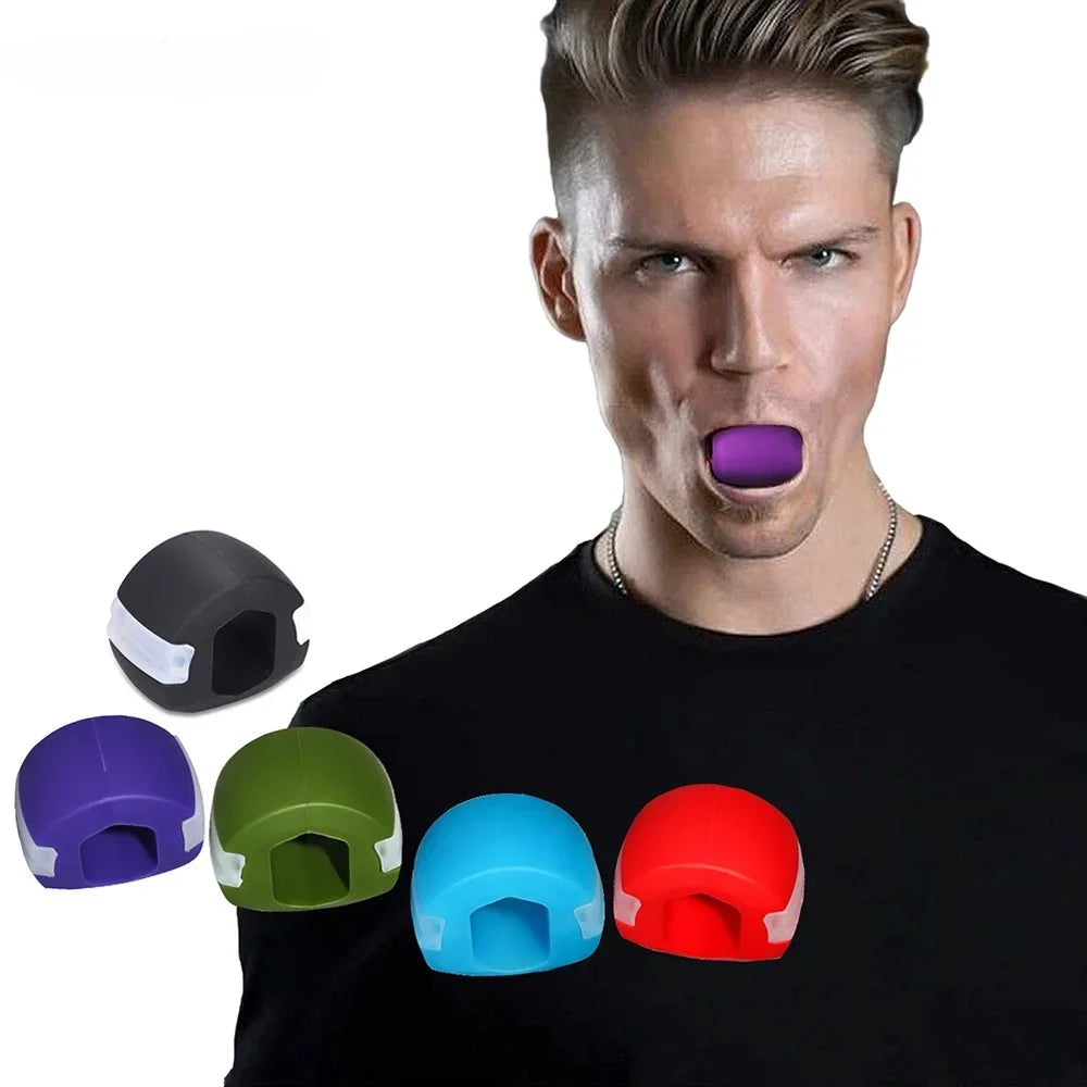 U-Shape Jaw Trainer™ – 3-Level Facial Sculpting & Toning Tool (40/50/60 lbs)