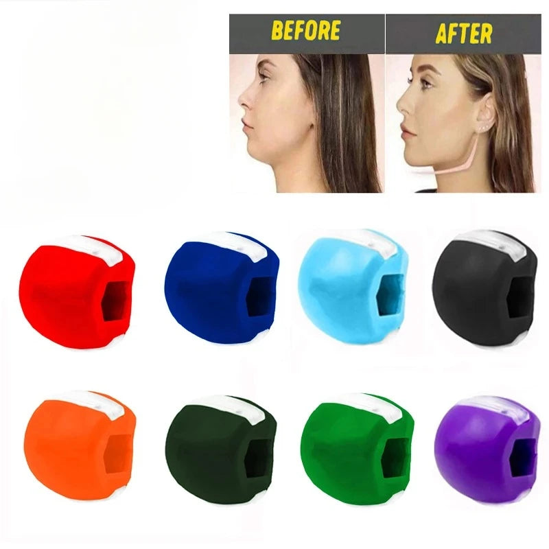 U-Shape Jaw Trainer™ – 3-Level Facial Sculpting & Toning Tool (40/50/60 lbs)